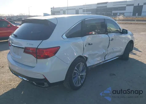 2018 Acura Mdx Technology Package Acurawatch Plus Pkg из США, поврежденный, VIN 5J8YD3H58JL007028